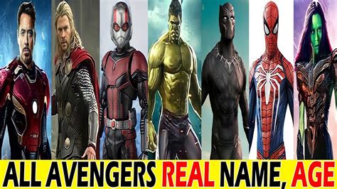 avengers real name.